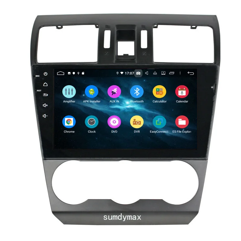 Best 1024*600 Octa Core RAM 4G ROM 64G Android 9.0 car audio Fit Subaru Forester 2013-2015 Car DVD Player Navigation GPS Radio 8