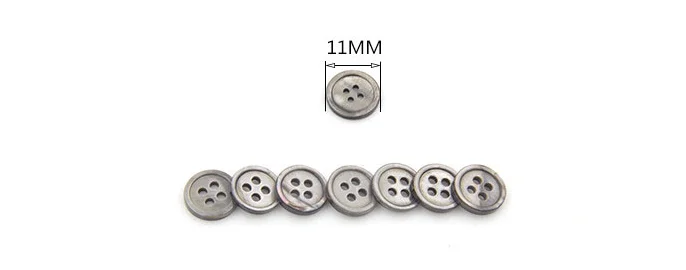 

5pcs/lot Gray black shell button shell button shirt button suit buckle button buttonigan 10mm 11mm 12.5mm 18mm 20mm 22.5mm