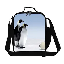 Специальное предложение милые Пингвин детские сумки для еды для школы животных печати Ланч-бокс контейнер для еды для девочек портативный пикника Bento