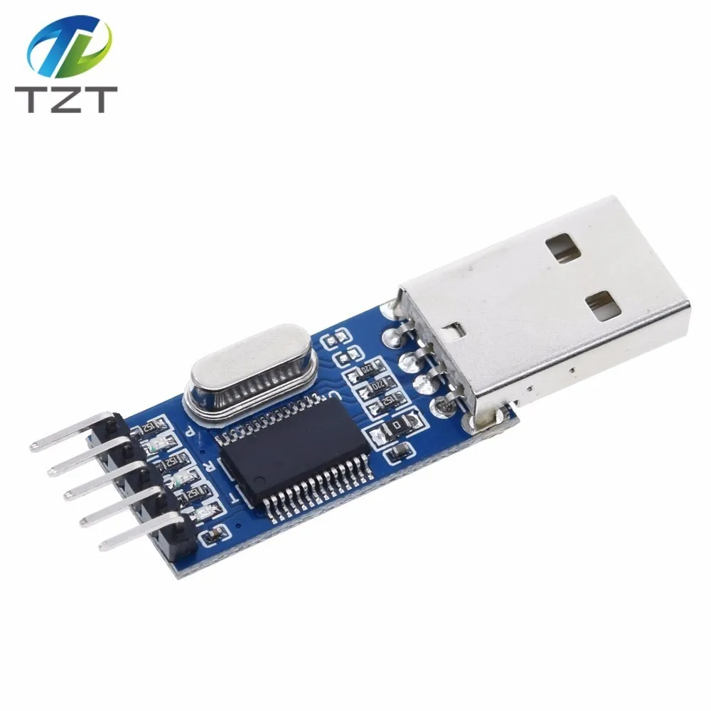 1 шт. PL2303 USB к ttl/USB-ttl/STC микроконтроллер программист/PL2303 USB к RS232 ttl конвертер адаптер модуль