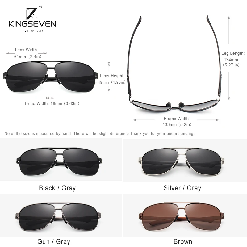 Men Women Aluminum Sunglasses Polarized UV400 Mirror Male Sun Glasses For Men Black