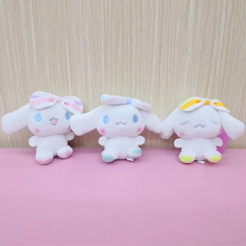 12 шт./лот плюшевые Cinnamoro sanrio Pompompurin куклы peluches my melody pelucia подарок для детей dumbo snorlax подвески для сумки - Цвет: each 4pcs mixed