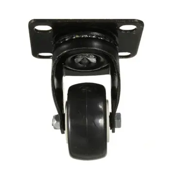 

4 pcs Heavy Duty 200kg 50mm Swivel Castor Wheels Trolley Furniture Caster Rubber