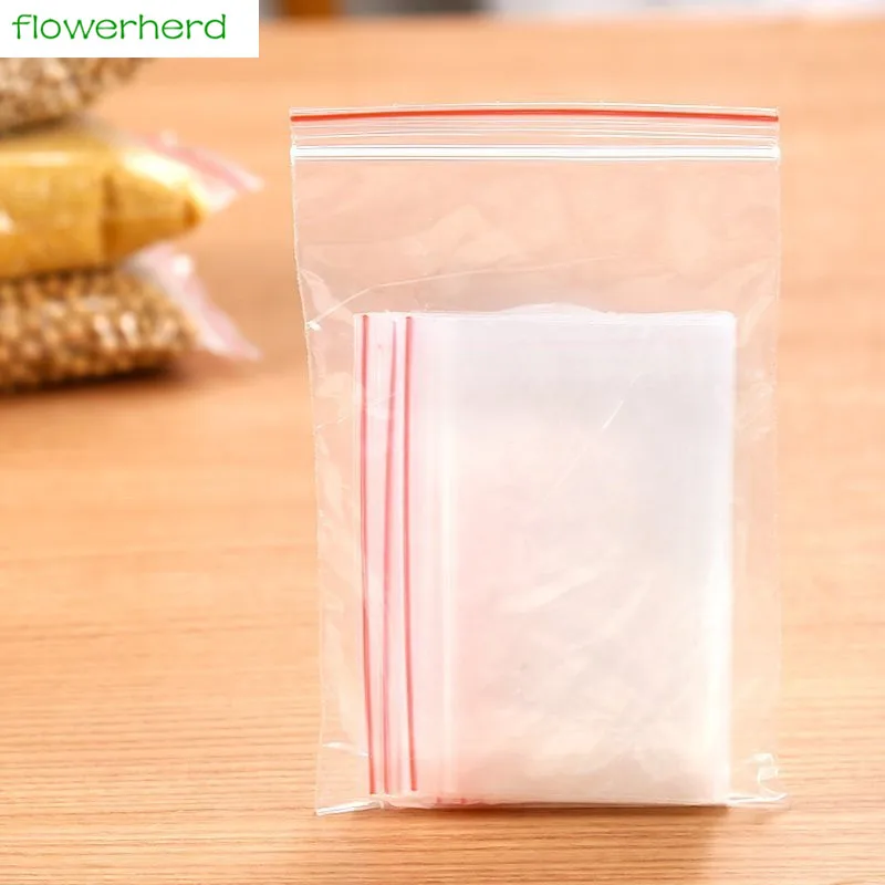 200 шт ziplock мешок для пищевых продуктов многоразовая упаковка для пищевых продуктов прозрачный пластиковый пакет для хранения пищевых продуктов пакеты для хранения с защитой от запаха
