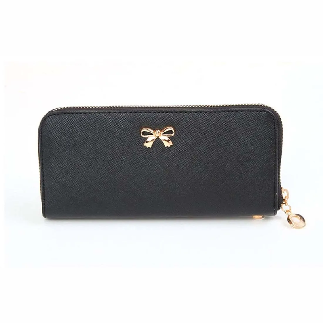 

Fashion Korean Cute Bowknot Purse Solid Wearable Wallet for Women