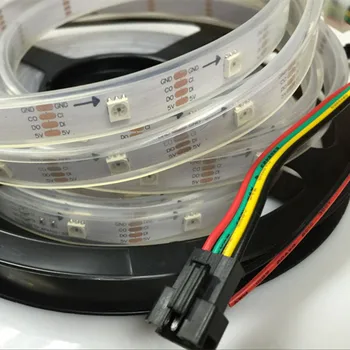 

YIYANG Christmas Big Project APA102 30Pixels Tube IP67 Waterproof Addressable Full Magic Color LED Strips with Build-in Chips