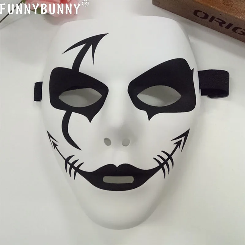 

FUNNYBUNNY Halloween Mask - Cool Spooky Party Ghost Cosplay Mask Masquerade Masks PVC Adults Full Face Grimace
