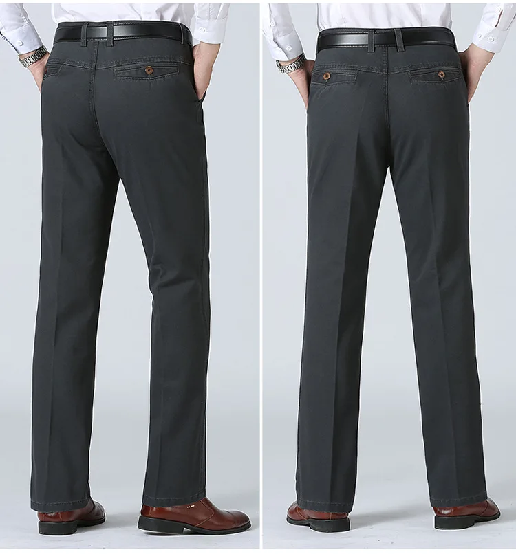 MRMT брендовые весенне-летние мужские брюки для отдыха для мужчин среднего возраста свободные прямые хлопковые брюки