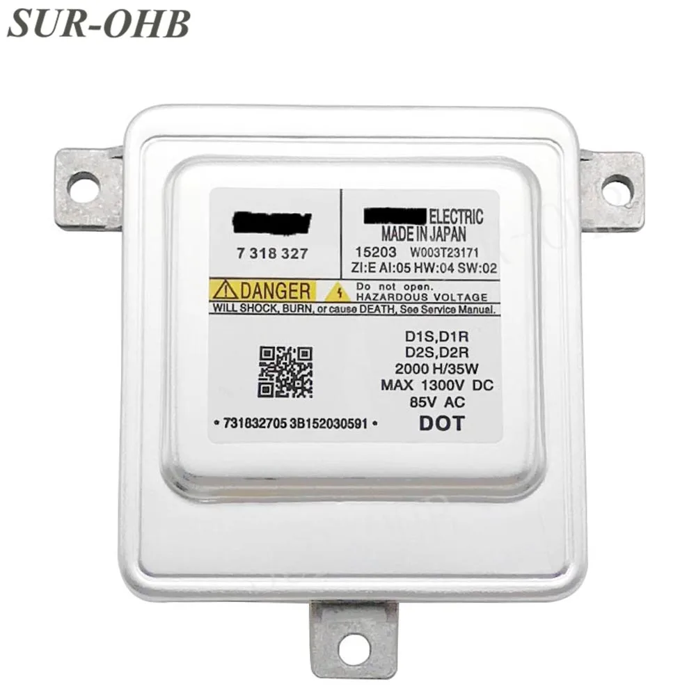 3 серии E90 7318327 HID фары D1S Электрический W003T23171 ксеноновый контроль 7237644 балласт для