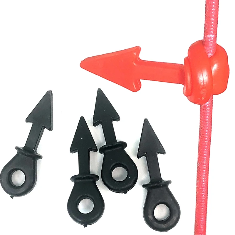 

4pcs Archery Bow String Stabilizer Soft Rubber Bowstring Damper Shock Absorber Damping End for Compound Recurve Tradition Bow