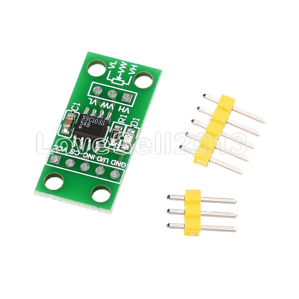 

X9C103S Digital Potentiometer Board Module DC3V-5V for Arduino