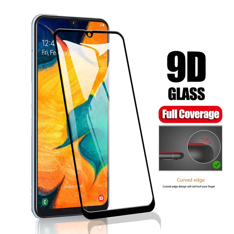 2 шт. 9D закаленное Стекло для samsung Galaxy A50 A40 A20 A30 A70 A80 A60 A10 Экран протектор для Galax M30 M20 защитная пленка