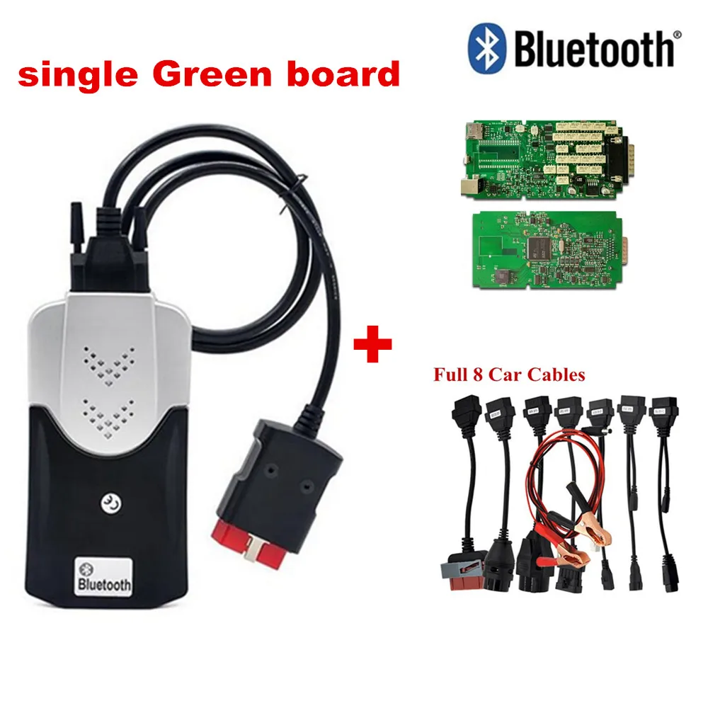 

new box for delphis vd ds150e cdp pro plus new nec relay+8 pcs full set car cable for autocoms