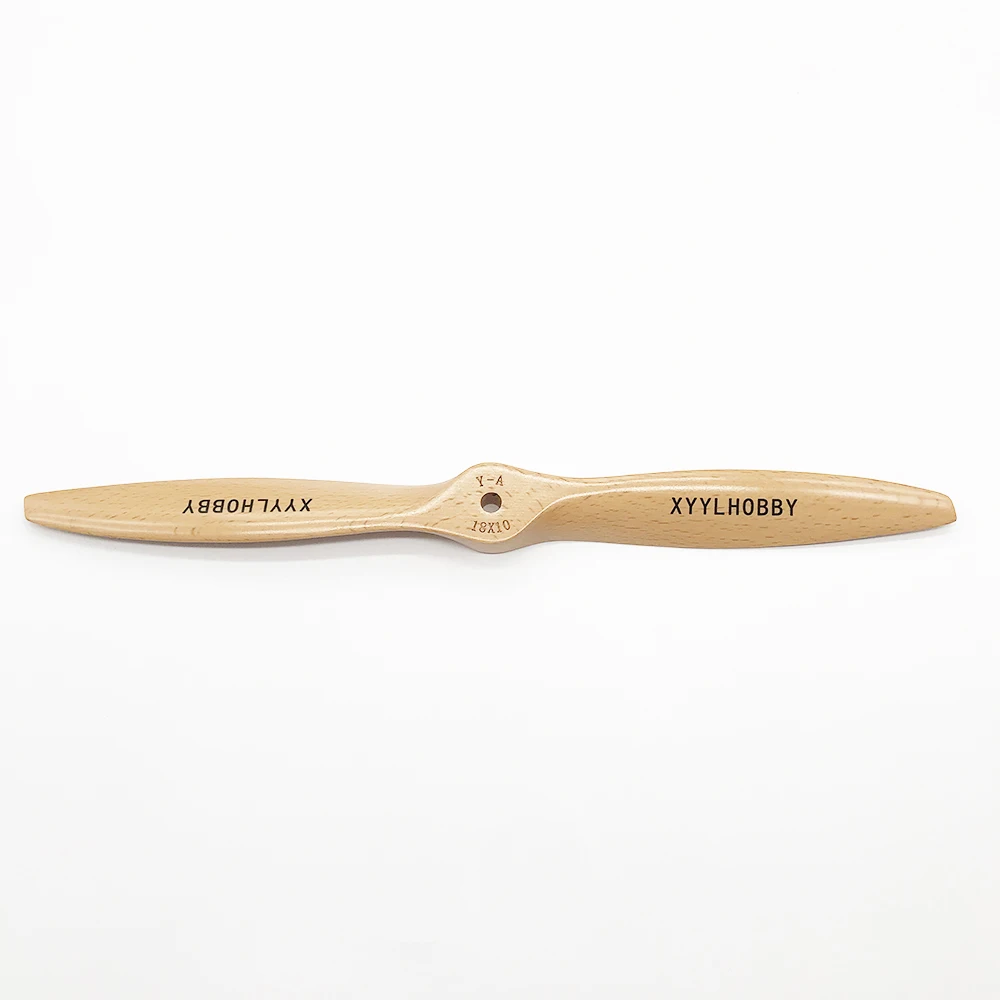 

Adult HOBBY 1 Piece 18*10 INCH CW Wood Tractor Propeller For Gasoline RC plane Model 18x10