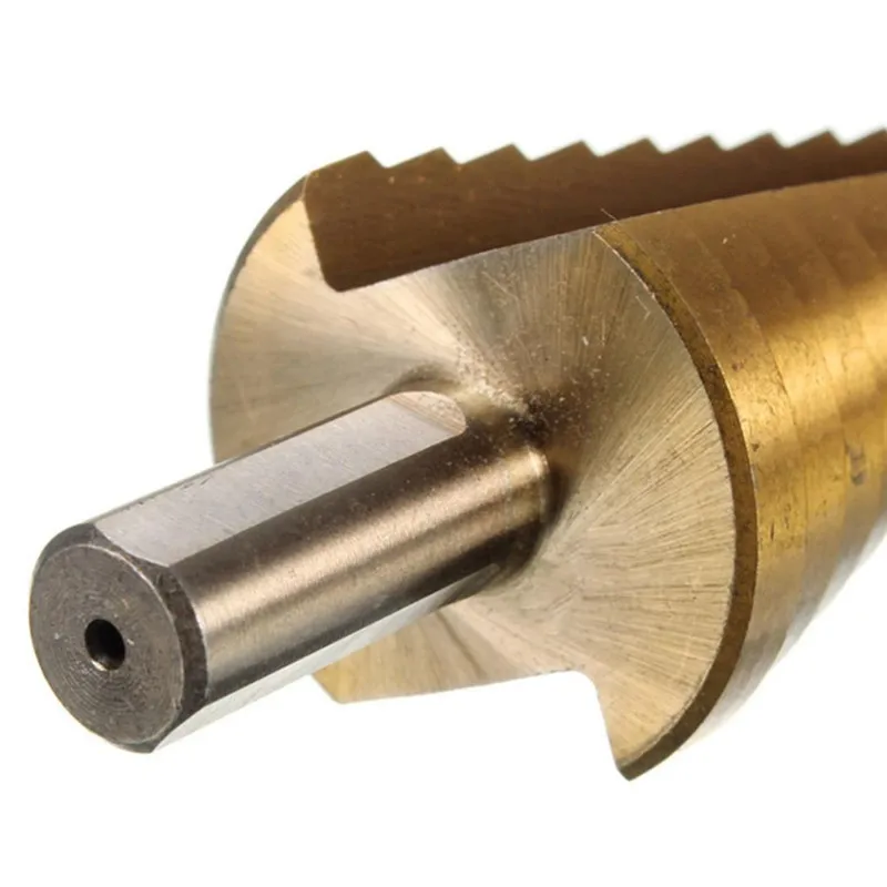 1 шт. 4-32 мм HSS шаг конус сверло набор с титановым покрытием отверстие резак для woworking инструмент