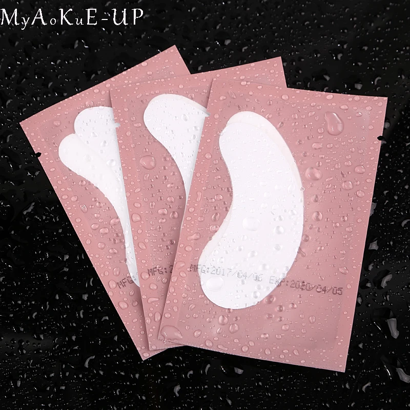 

Highly Praised Eyelash Extension Tools 50 Pairs Sale Under Gel Eye Pads Eyelashes Paper Patches Eye Lash Tips Sticker Wraps