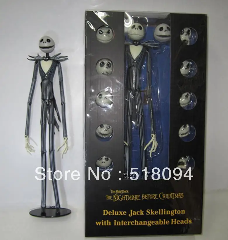 

Free Shipping The Nightmare Before Christmas Jack PVC Action Figure Model Toy 35CM MVFG120