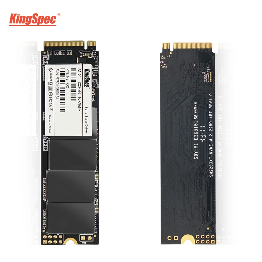 

KingSpec M.2 22*80mm SSD PCIE Module 512GB Solid State Drive Flash Disk pcie 4.0x3 m2 NVMe for desktop laptop tablet computer