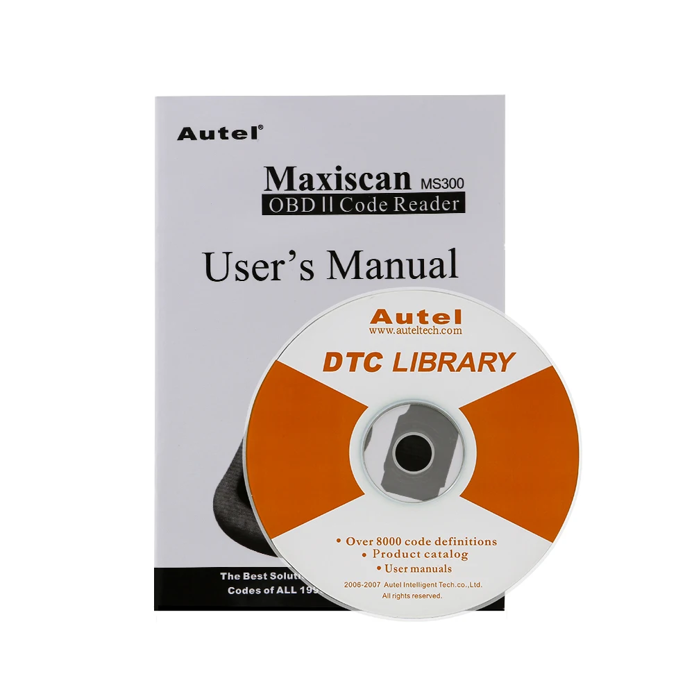 Autel maxiscan ms300 obd2 сканер obdii читатель кода сканер ms300 MS 300 автомобильный диагностический инструмент