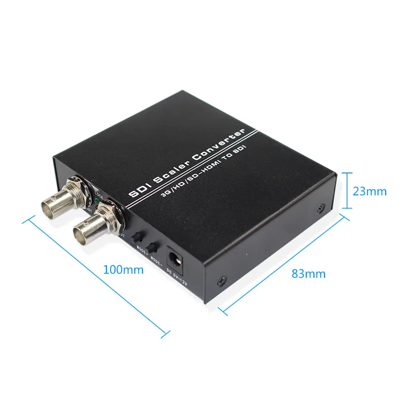  HDMI a SDI Audio Video Converter BNC HDMI A 2 port 3G/HD/SD-SDI SDI Scaler Converter supporto 720 P