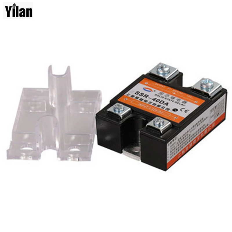 New Accessories 24V 380V 40A SSR 40 DA Solid State Relay Module for PID