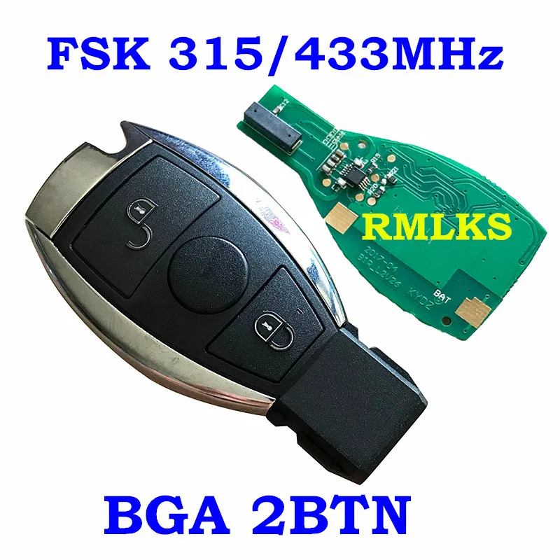 2 3 4 Buttons Intelligent Smart Remote Key 315MHz 433MHz Car Auto<br /> Fit For Mercedes Benz 2000+ NEC BGA Type Remote Key Fob For MB-in Car <br />Key from Automobiles