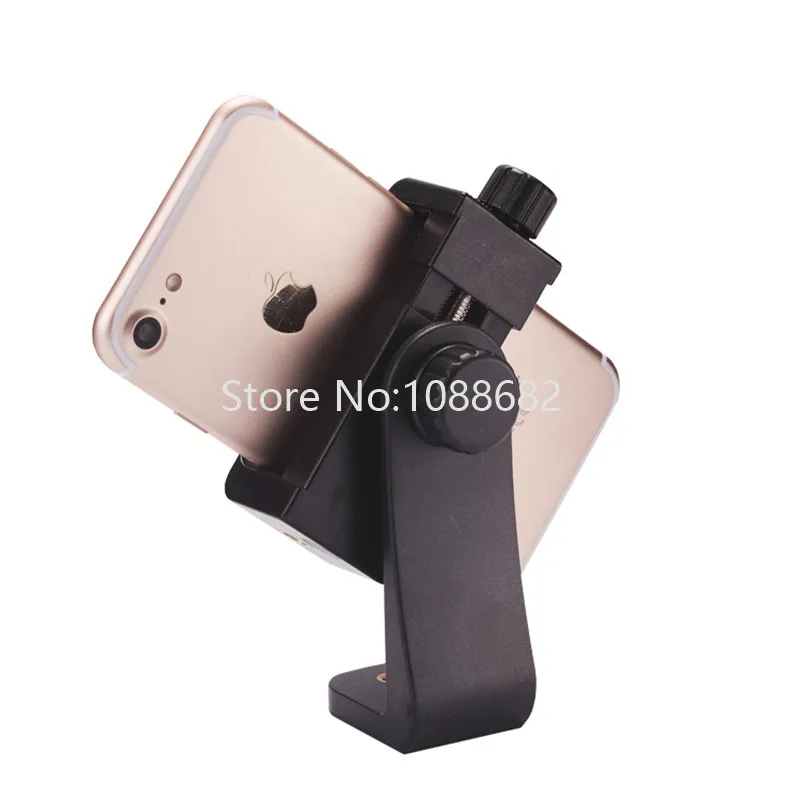 Universal Tripod Mount Cell Phone Clipper Vertical Bracket Smartphone Clip Holder 360 Adapter for iPhone Facebook Live Stream (4)