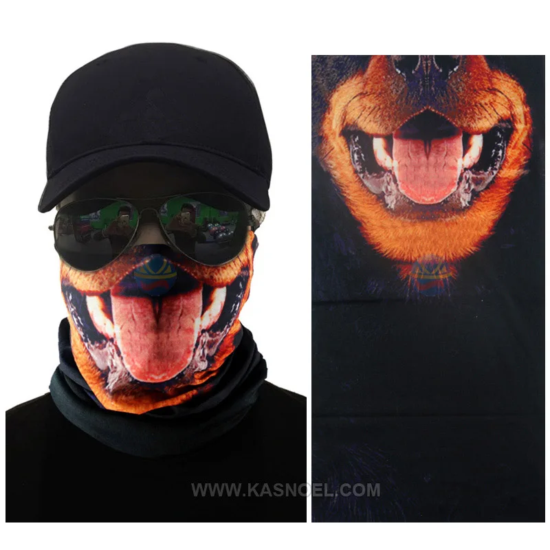 UPF 30+ анти-УФ качество последняя мода Половина лица велосипедный шарф трубка маска для лица головной убор открытый многофункциональный банданы - Цвет: FE73079