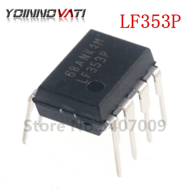 10 шт. LF353P DIP8 LF353 операционный усилитель op amp Amp новый оригинальный | Обустройство