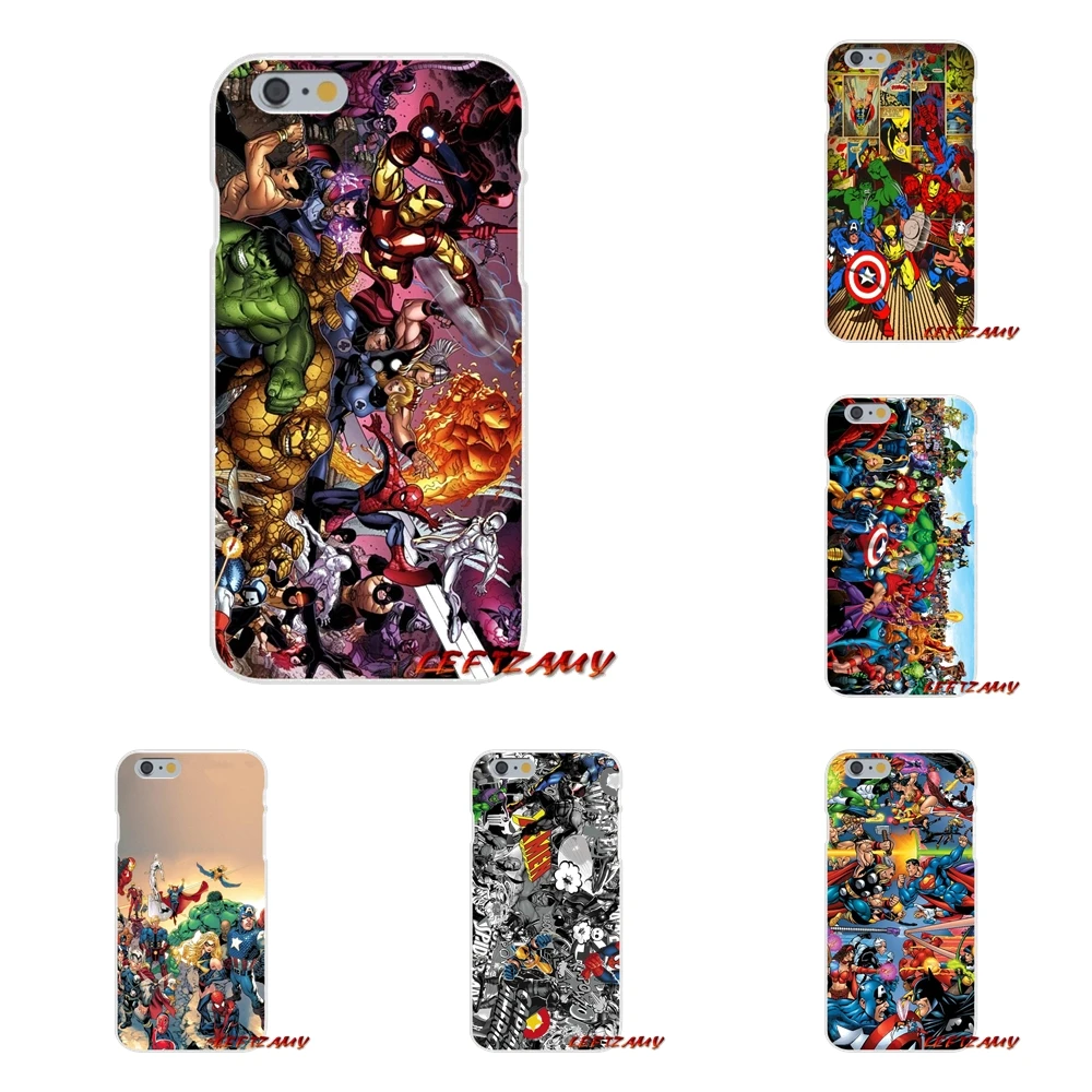 Marvel Стикеры бомба аксессуары телефон оболочки чехлы для samsung Galaxy S3 S4 S5 мини S6 S7