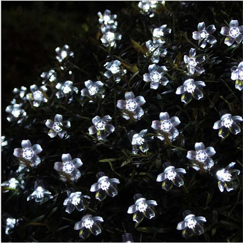 

Cherry Blossoms 10M 50leds LED Fairy String Lights Copper Home Outdoor Decoration Holiday Party Christmas Light
