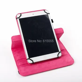 

Gligle For 7" Tablet Universal 360 rotation case cover Universal PU Leather Case for 7" Tablet PC free shipping 100pcs/lot