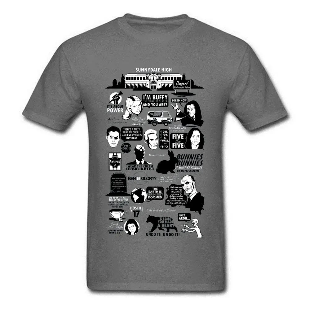 Quotes From the Hellmouth 1170 Europe Fall Pure Cotton Round Neck Men Tees Design Tops Tees 2018 Newest Short Sleeve T-shirts Quotes From the Hellmouth 1170 carbon