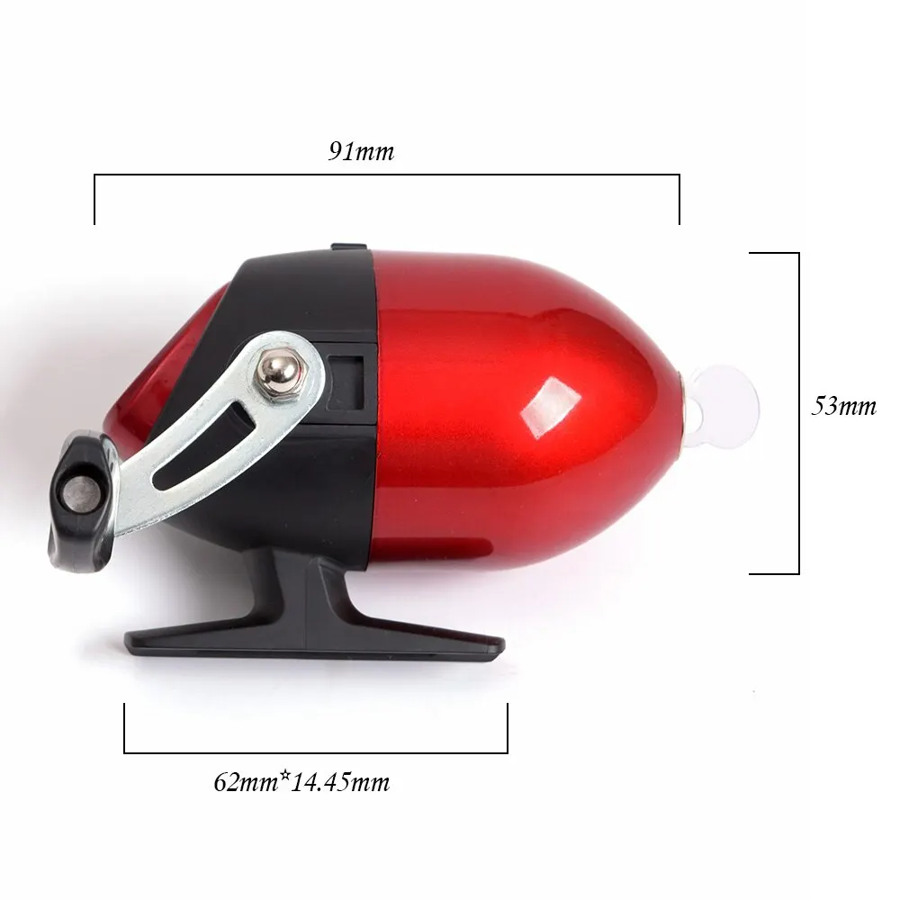 Lixada Telescopic Fishing Rod Combo 1.4 M Ice Fishing Rods + Closed Fishing Reel Lure Fishing Tackle Pesca Bag