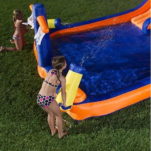 Надувная горка для парка развлечений Happy hop надувная детей|park kids|pool slide kidskids park |