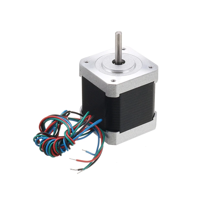 NEMA17 2 Phase 48mm 42 Hybrid Stepper Motor 0.9 Degree 4.8kg.cm 2.4A Step Motor for 3D Printers Packaging Machinery