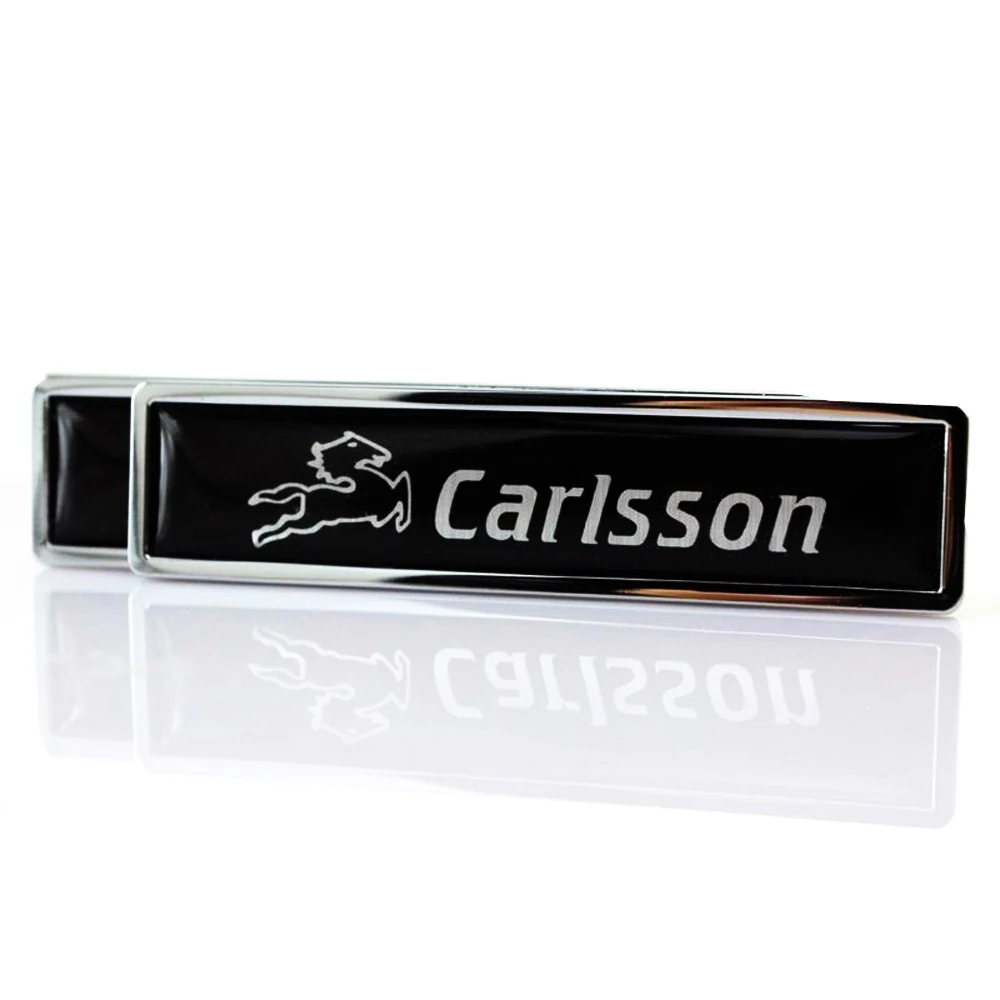 Украшение Автомобиля Знак наклейки для Mercedes Benz CARLSSON логотип металлическая