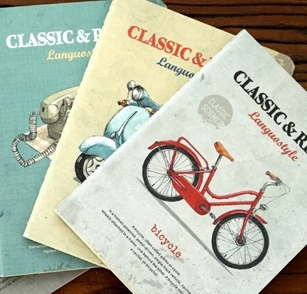 

1pcs/lot New Vintage Old objects series Kraft paper notebook journal Diary stationery office material School supplies 142*105MM