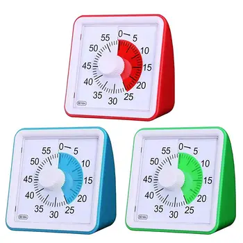 

60 Minute Visual Timer Silent Clock Time Management Tool Classroom Conference Countdown for Children&Adults Custom Table Clock