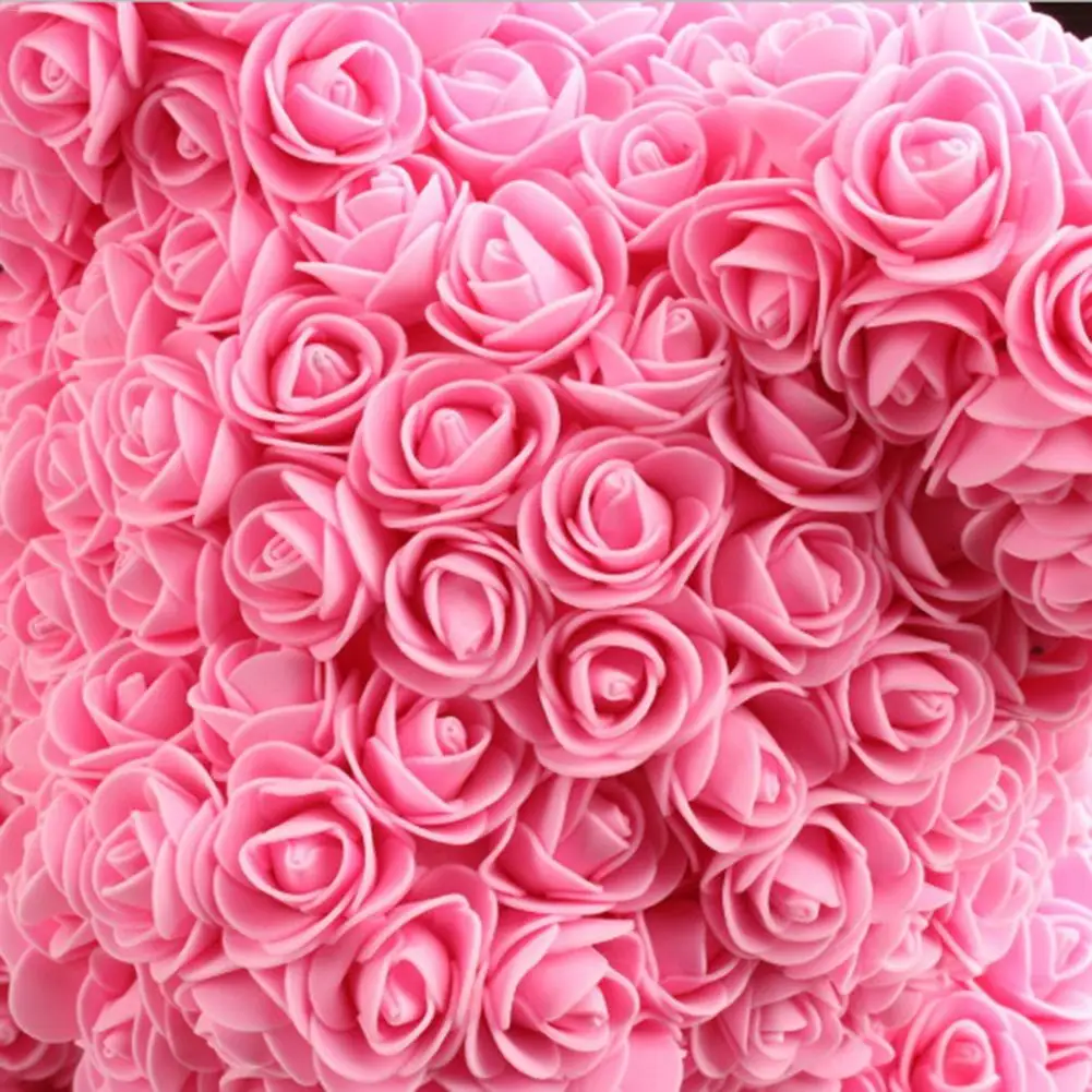 Прямая поставка 25 см/40 см искусственные цветы розы медведь подарок на день Святого Валентина подарок подруге подарок на день рождения романтические украшения