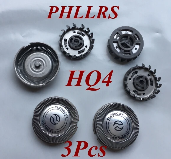 

3pcs HQ4 Replace head razor blade for philips shaver hq3 HQ56 HQ55 HS485 HS702 HS703 HS704 HS705 HS706 HS708 HS709 HS715 HS755