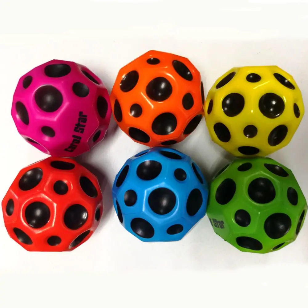 Chastep Funny Toy Balls PU Super Bouncy Ball Child elastic PU ball