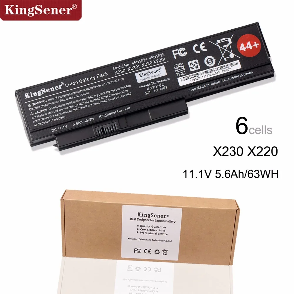 KingSener celular japonés 45N1025 batería del ordenador portátil para Lenovo Thinkpad X230 X230i X220 X220I X220S 45N1024 45N1022 45N1029 45N1033 - 1