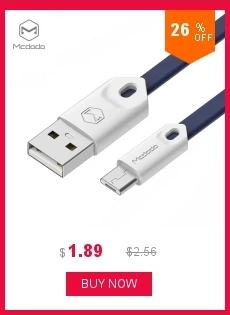 Mcdodo Micro USB кабель 2.1A кабель для быстрой зарядки 2 м 1,5 м 1 м кабель для передачи данных Microusb для samsung Xiaomi HUAWEI LG кабель для мобильного телефона