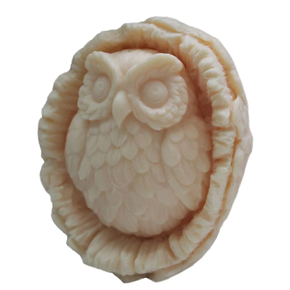

Grainrain Soap making silicone molds for handmade DIY Crafts birds OWL 153