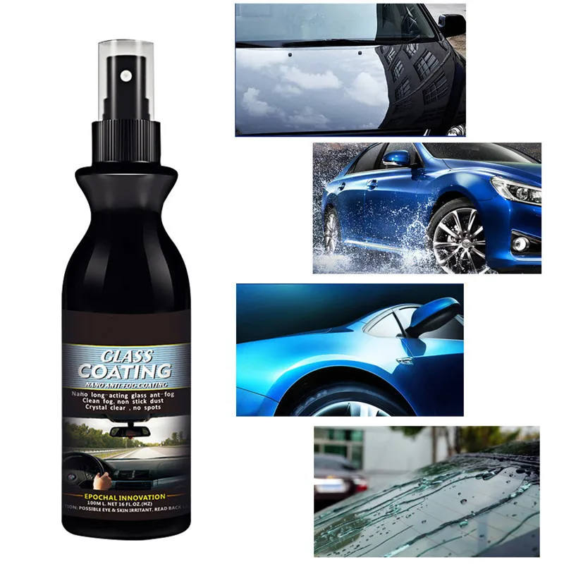 Car Windshields Rearview Mirrors Rain Repellent Coating Nano- coated Glass Plated Crystal Coating