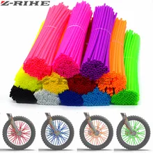 72 pcs Universal Moto Dirt Bike Enduro Off Road Wheel RIM Spoke Skins covers for KTM EXC EXCF EXC F 125 250 450 500 Z750 Z800 цена 72 pcs Universal Moto Dirt Bike Enduro Off Road Wheel RIM Spoke Skins covers for KTM EXC EXCF EXC F 125 250 450 500 Z750 Z800 цены онлайн