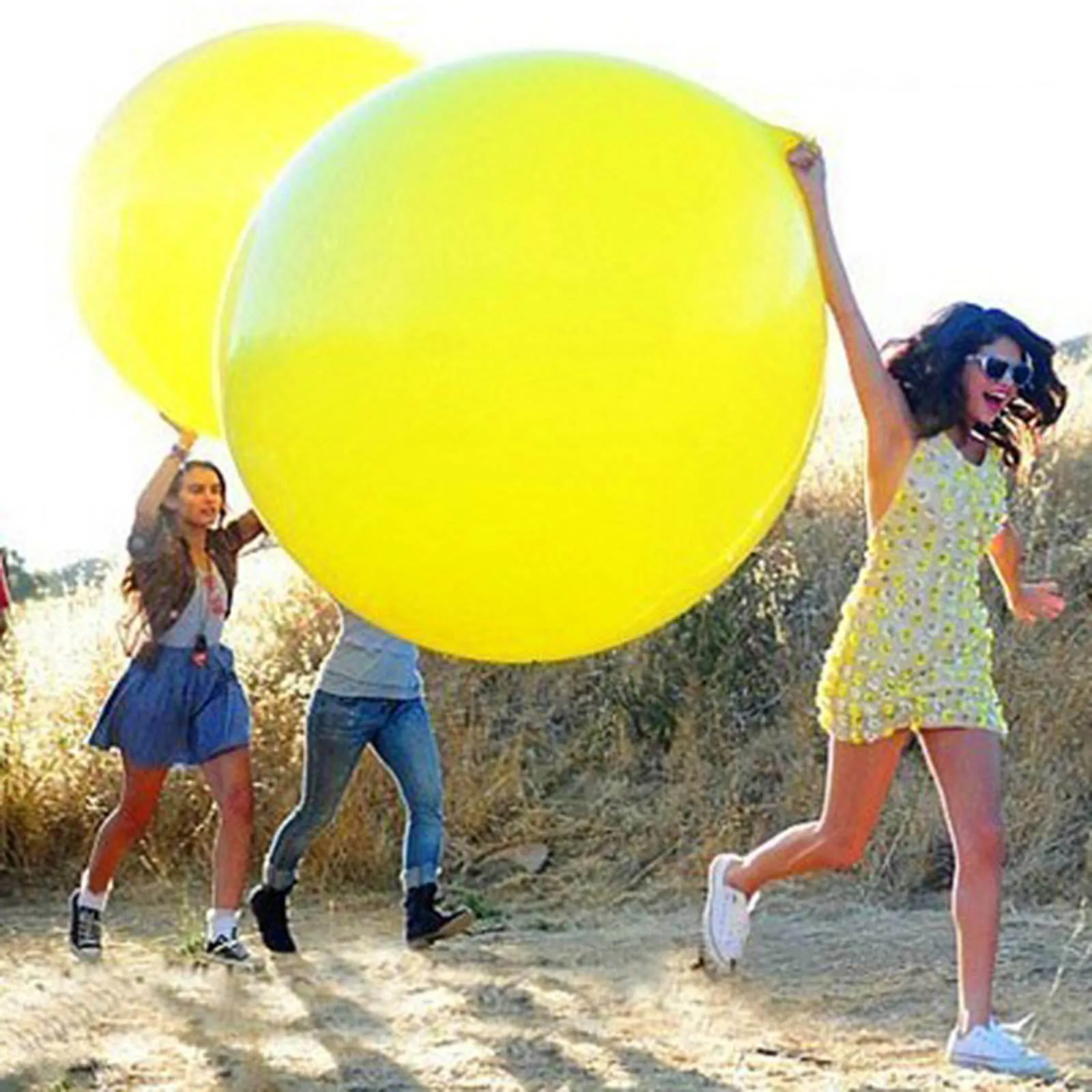 

36" inch Pretty popular for a variety of occasions and colorful balloons