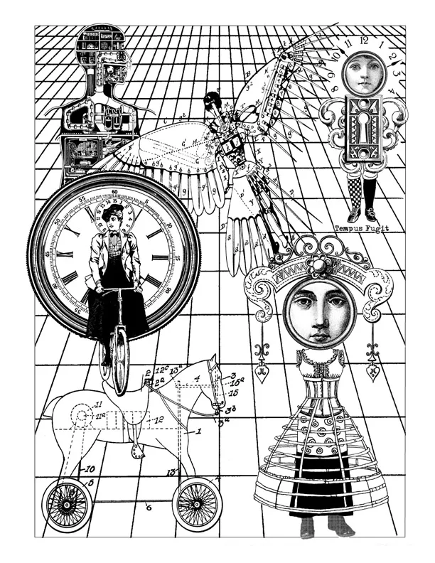 

Head portrait Clear Silicone Stamp/Seal for DIY scrapbooking/photo album Decorative clear stamp sheets ST0369