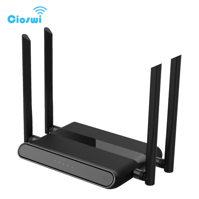 

Cioswi Openwrt Router 1200 Mbps Wifi Repeater 5Ghz Smart App Wifi Router Large Coverage 802.11ac Support DDNS/WPS
